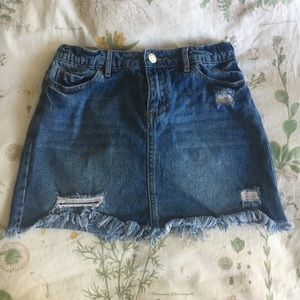 Forever 21 jean skirt